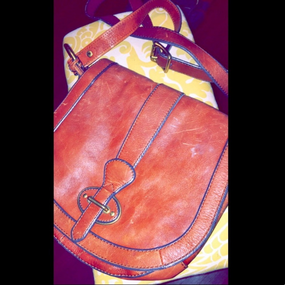 Fossil Vintage Reissue crossbody flap purse